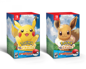 Zažijte klasický příběh Pokémon inspirovaný hrou Pokémon Go v Pokémon: Let’s Go, Pikachu! a Pokémon: Let’s Go, Eevee!