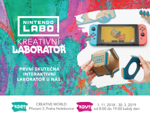 Nintendo Labo kreativní laboratoř