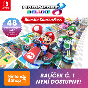 Nastartujte už dnes motory a závoďte na nových tratích v Mario Kart 8 Deluxe díky DLC Booster Course Pass