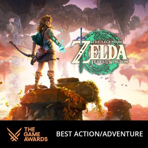 Nintendo si z The Game Awards odneslo vítěznou sošku v kategorii Nejlepší akční/dobrodružná hra díky The Legend of Zelda: Tears of the Kingdom