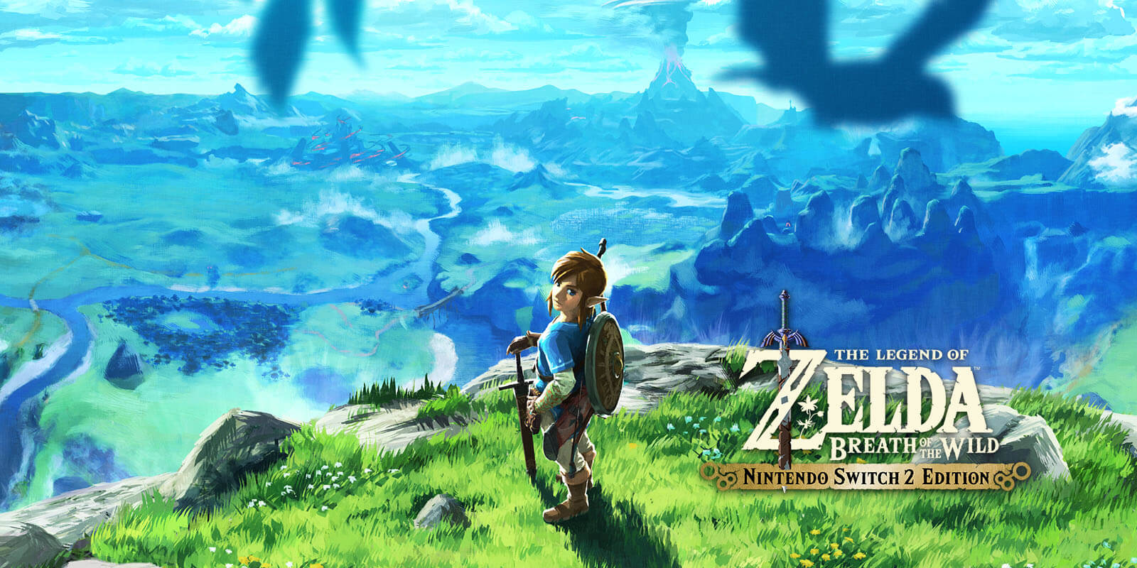 Hlavní vizuál hry The Legend of Zelda: Breath of the Wild – Nintendo Switch 2 Edition